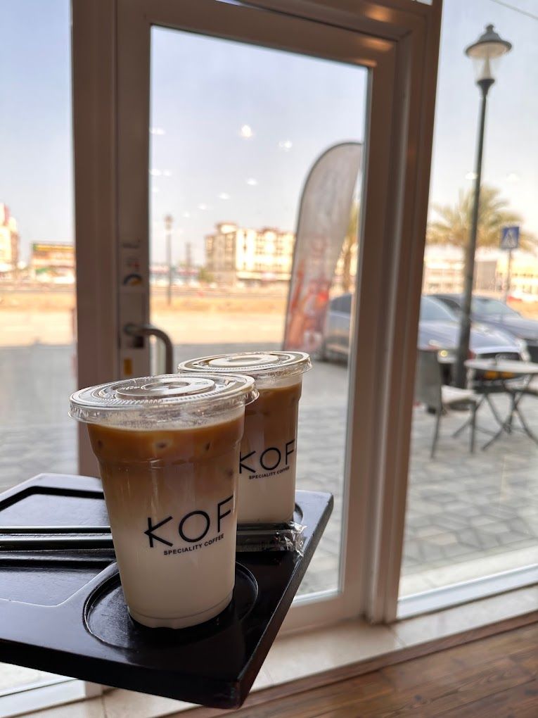 A photograph of KOF cafe