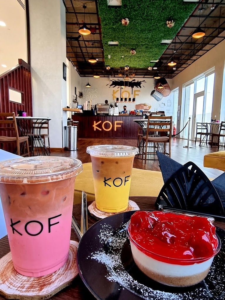 A photograph of KOF cafe
