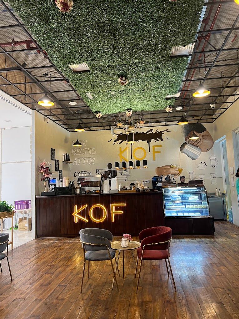 A photograph of KOF cafe
