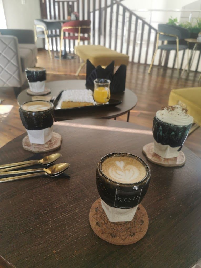 A photograph of KOF cafe