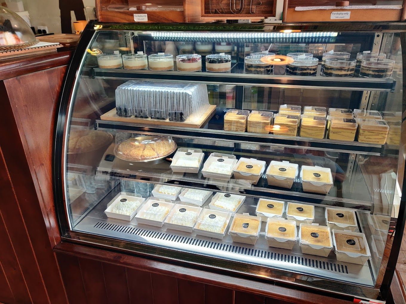 A photograph of KOF cafe