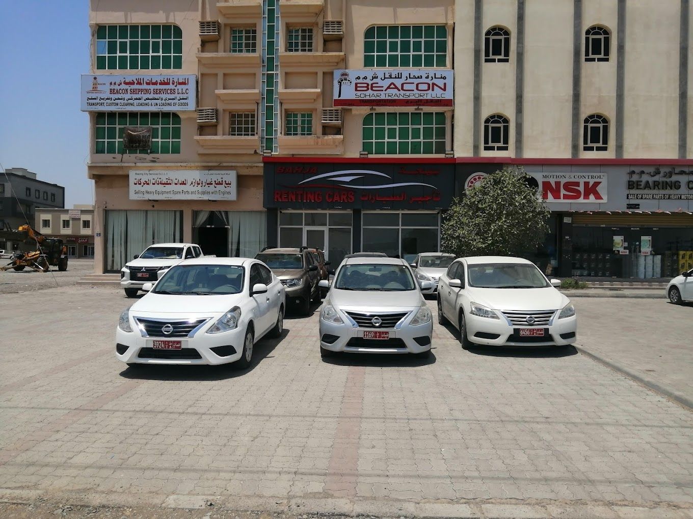 A photograph of BTU Car Rental Office