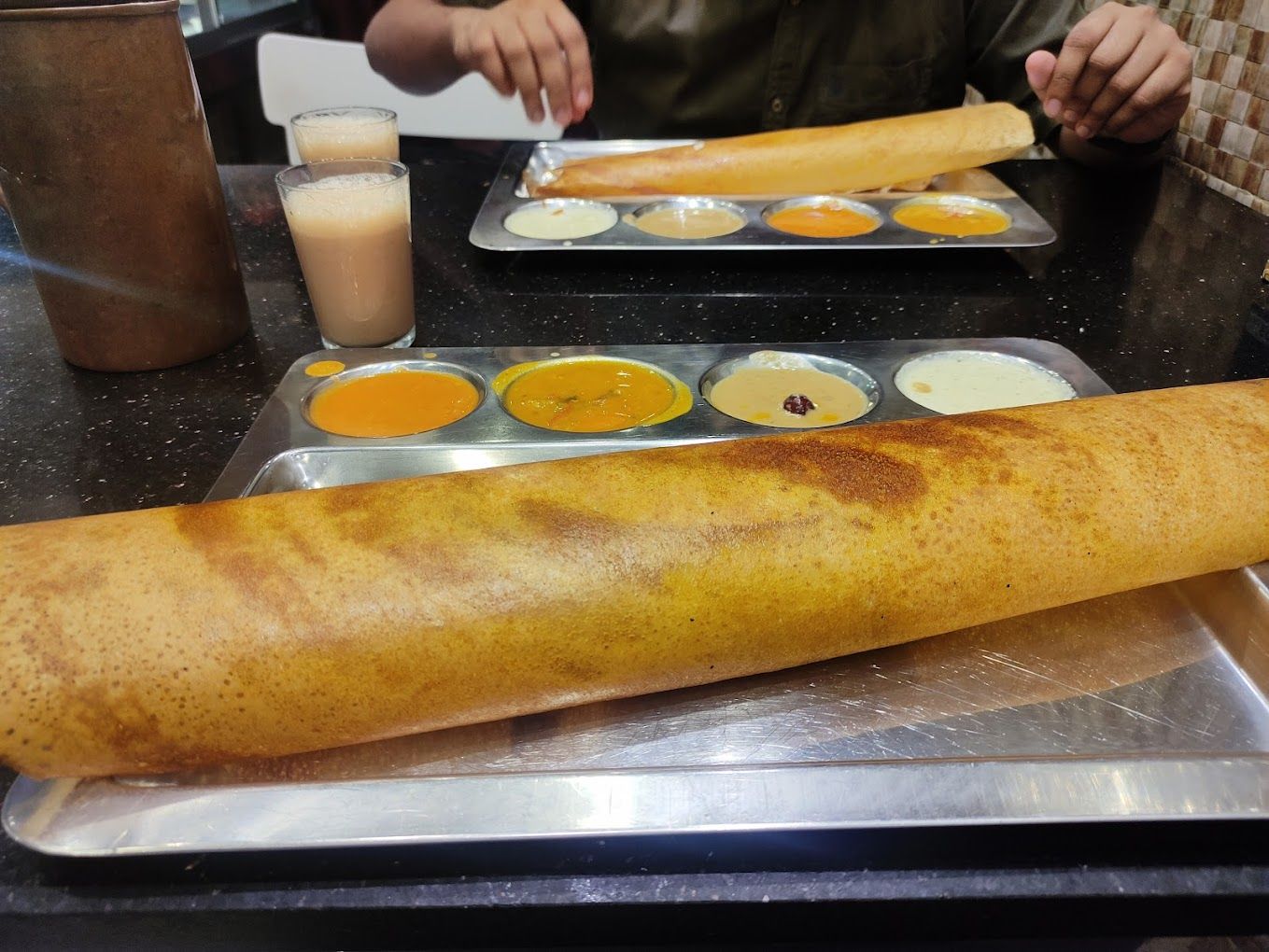 A photograph of Maharajas Veg Restaurant, Indian Sweets and savouries