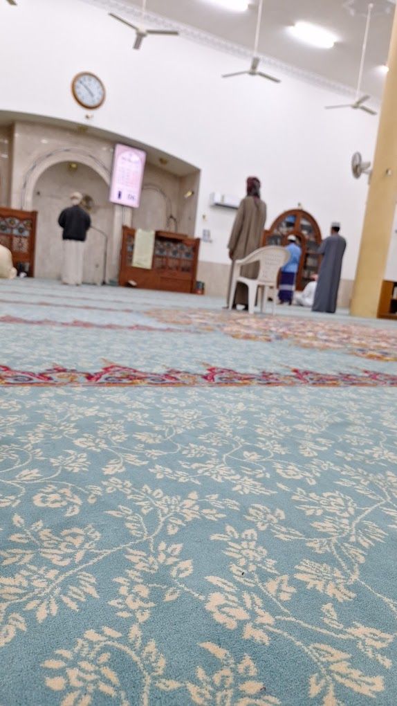 A photograph of Al-Faraj Mosque in Falaj Al-Qabayyil