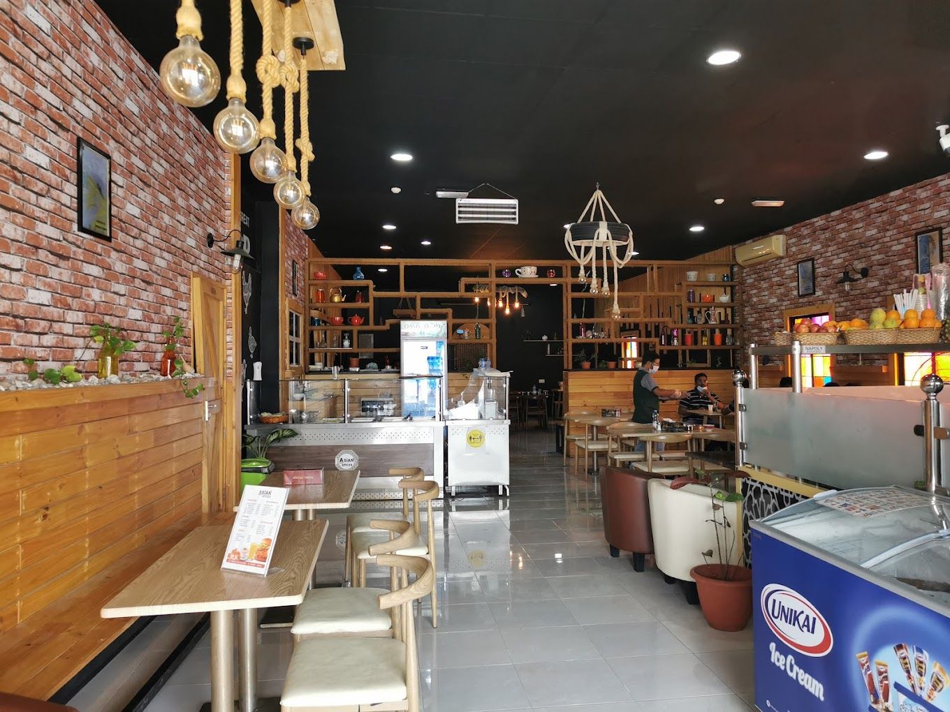 A photograph of AL IDHANTA Cafe & Restaurant
