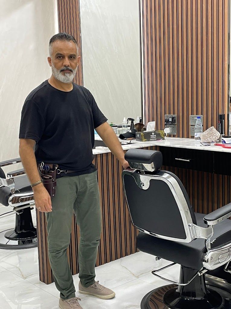 A photograph of Yasser men's barber shop