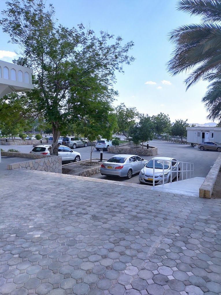 A photograph of Sultan Qaboos Mosque in Ibra