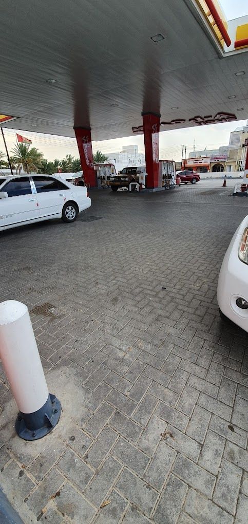 A photograph of Shell Petrol Filling Station