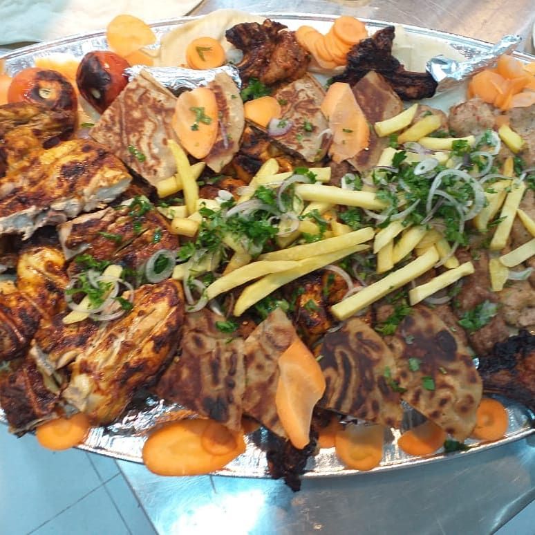 A photograph of Shawarma khanom