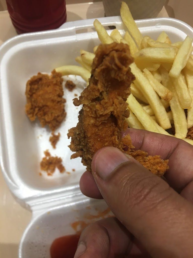 A photograph of Chicken ville