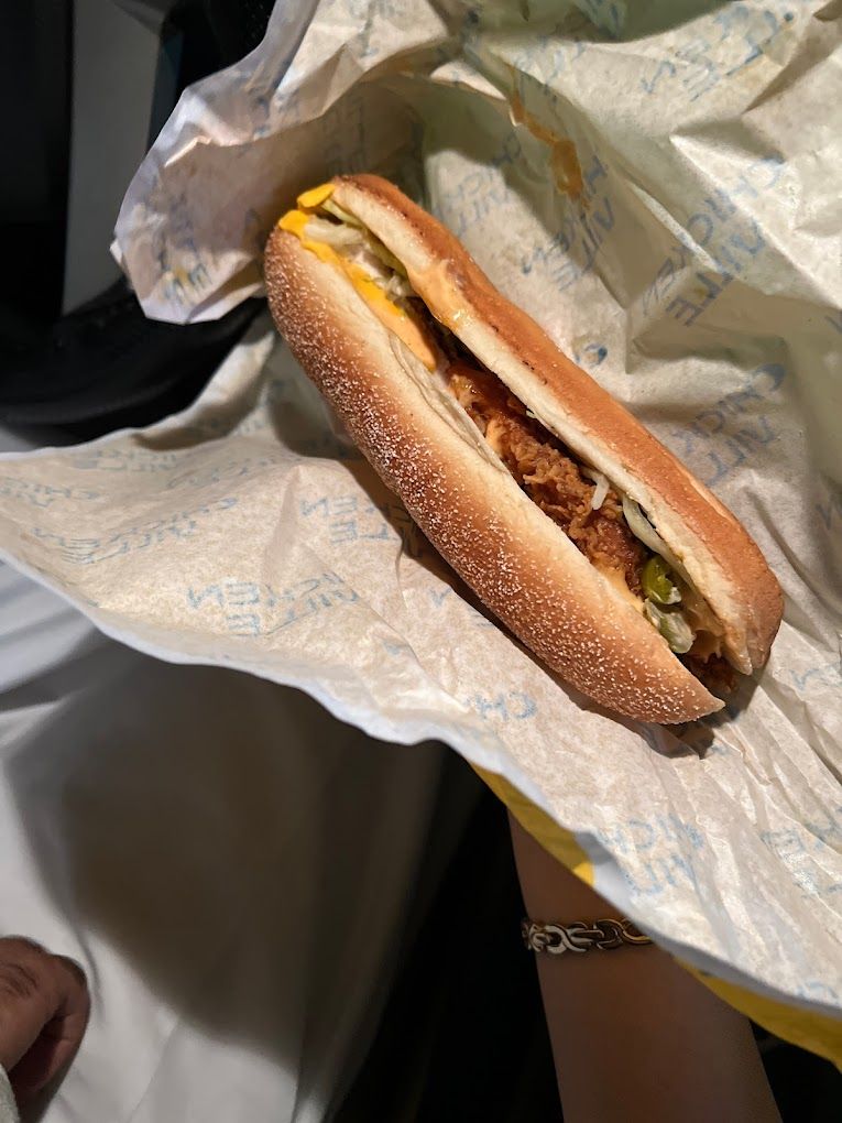 A photograph of Chicken ville