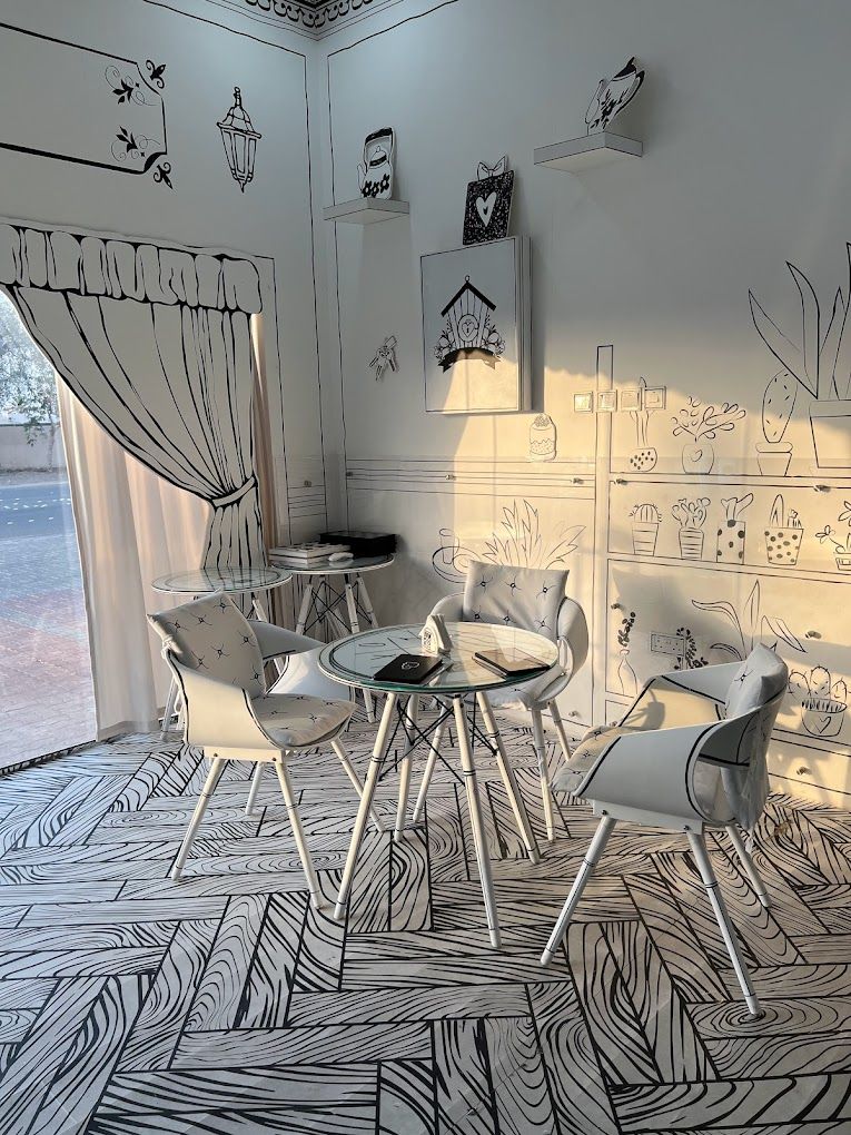 A photograph of Doodle cafe
