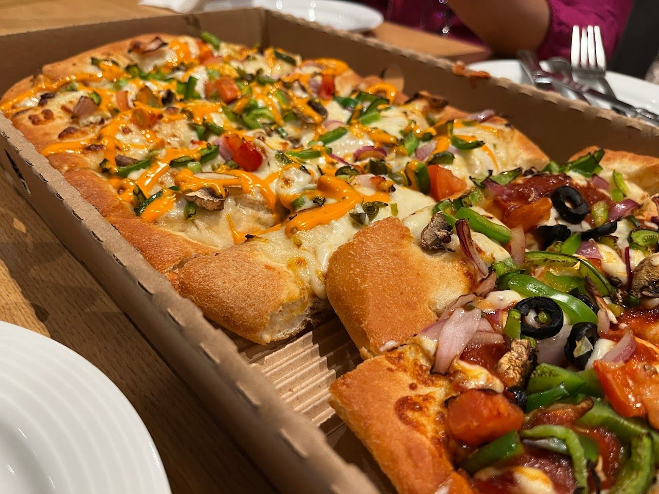 A photograph of Pizza Hut