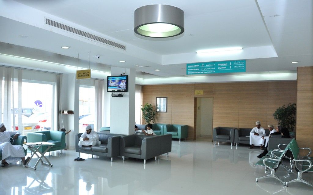 A photograph of Al-Raffa Hospital