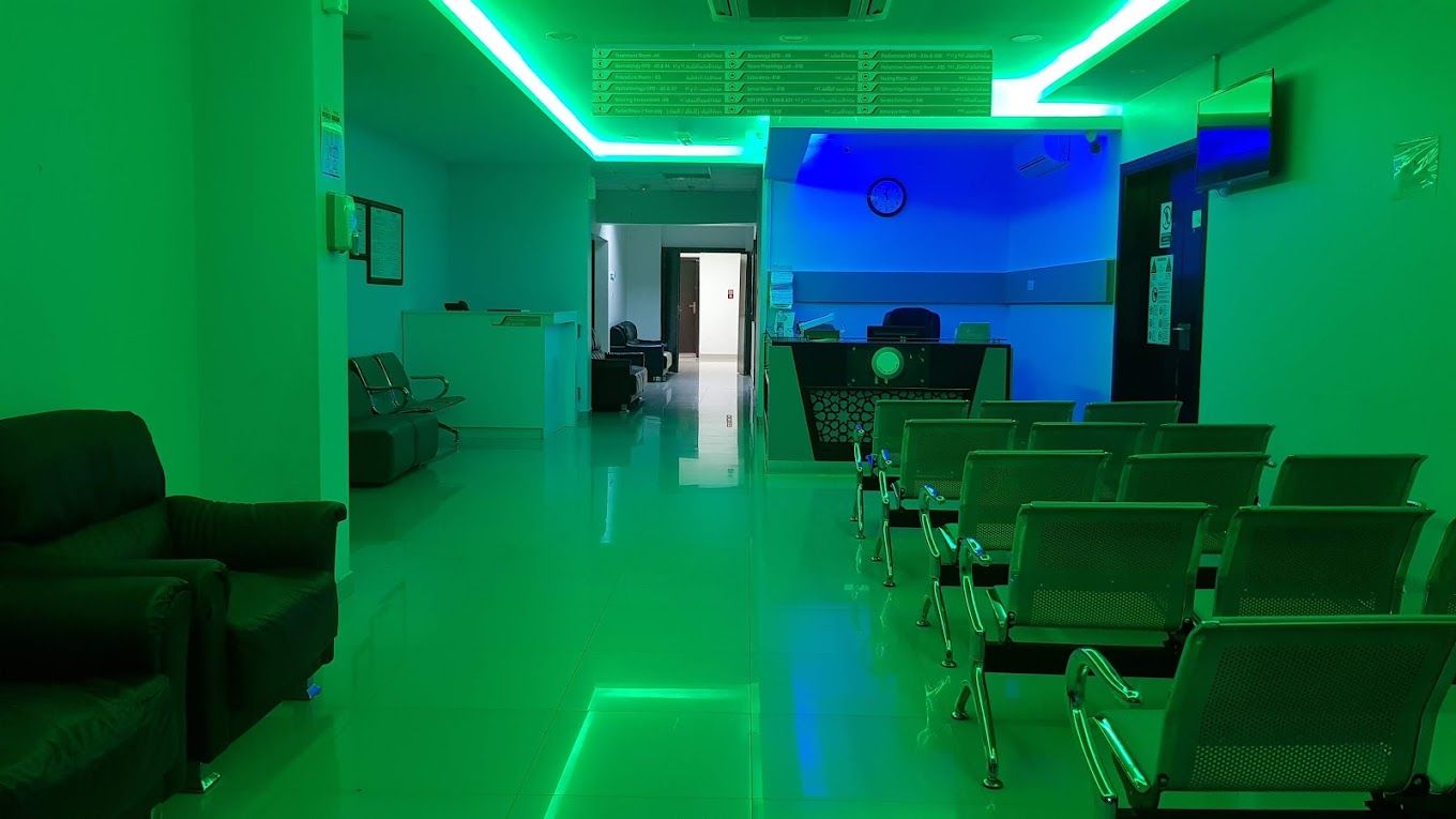 A photograph of Al-Raffa Hospital