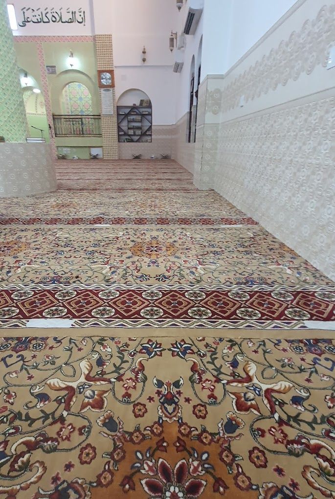 A photograph of Al-Rahman Al-Rahim Mosque