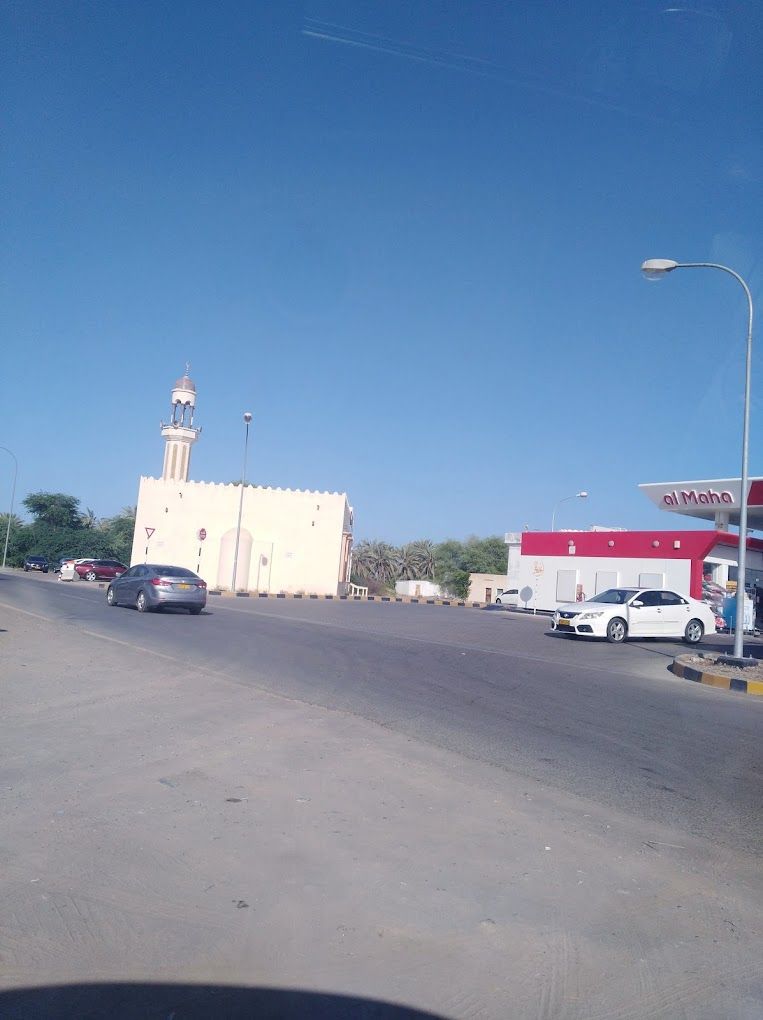 A photograph of Al-Rahman Mosque