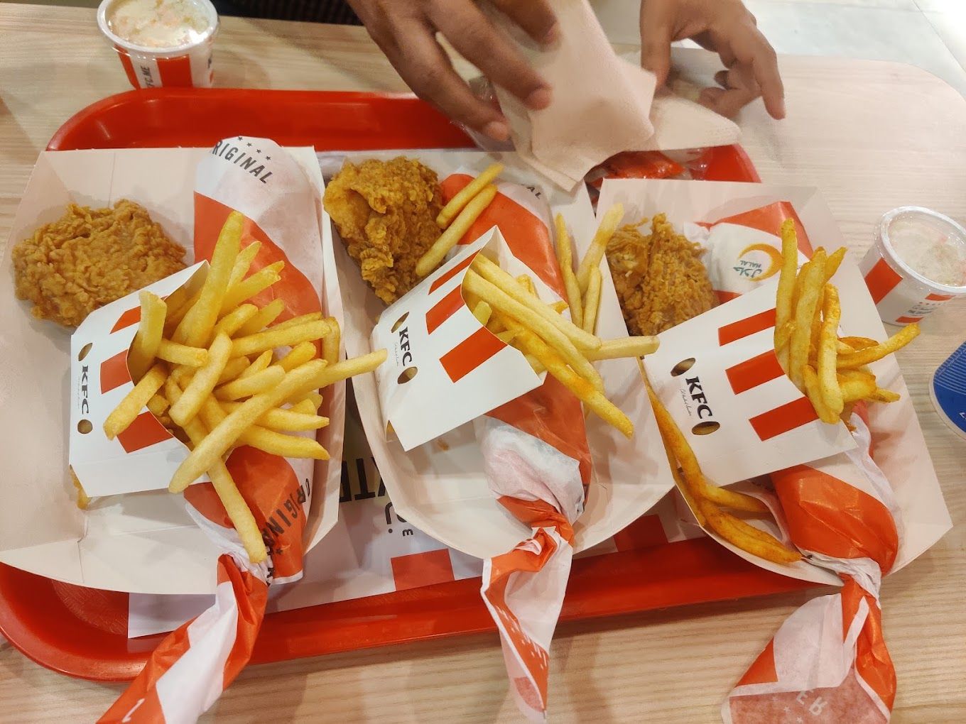 A photograph of KFC