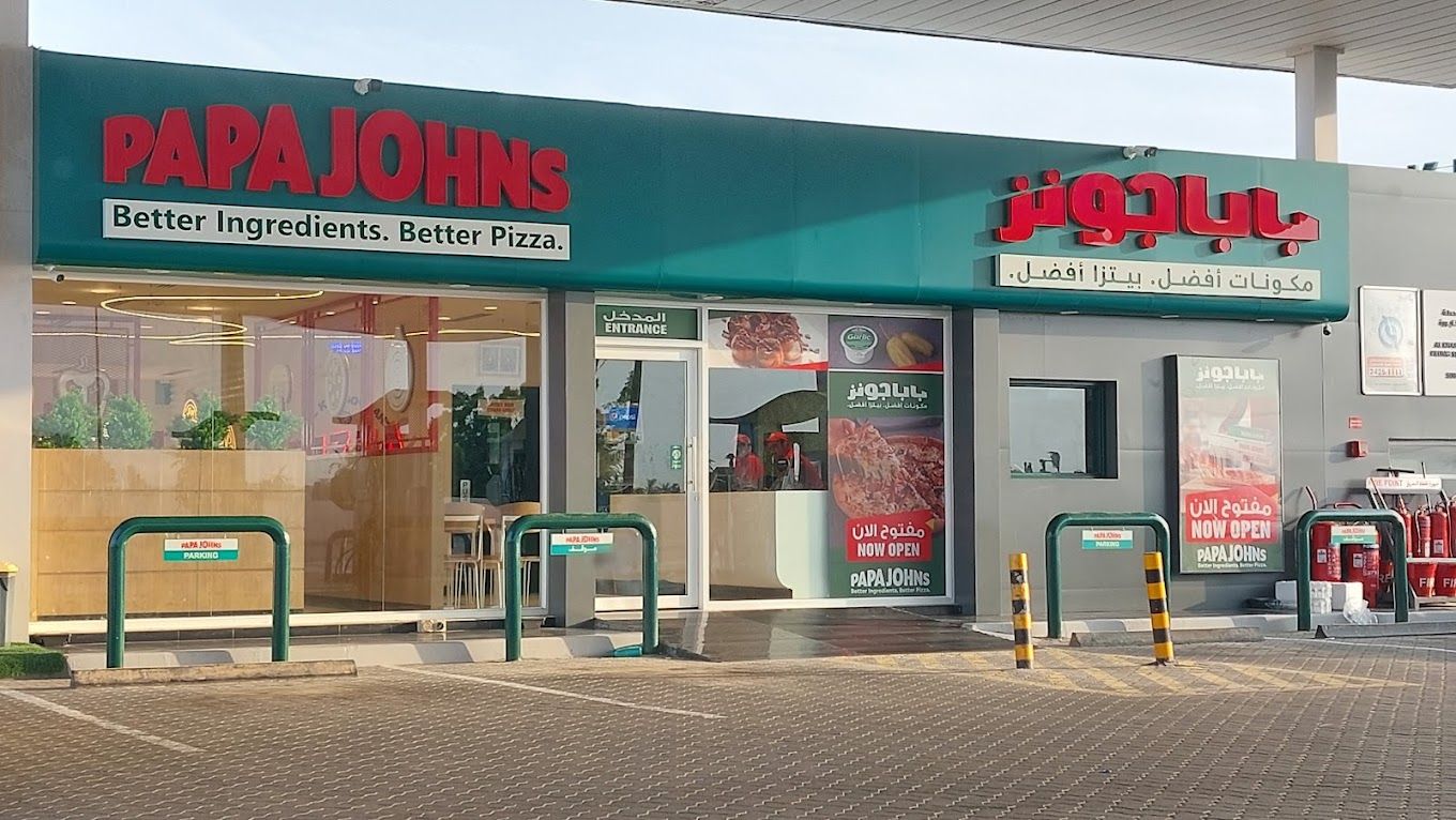 A photograph of Papa John's