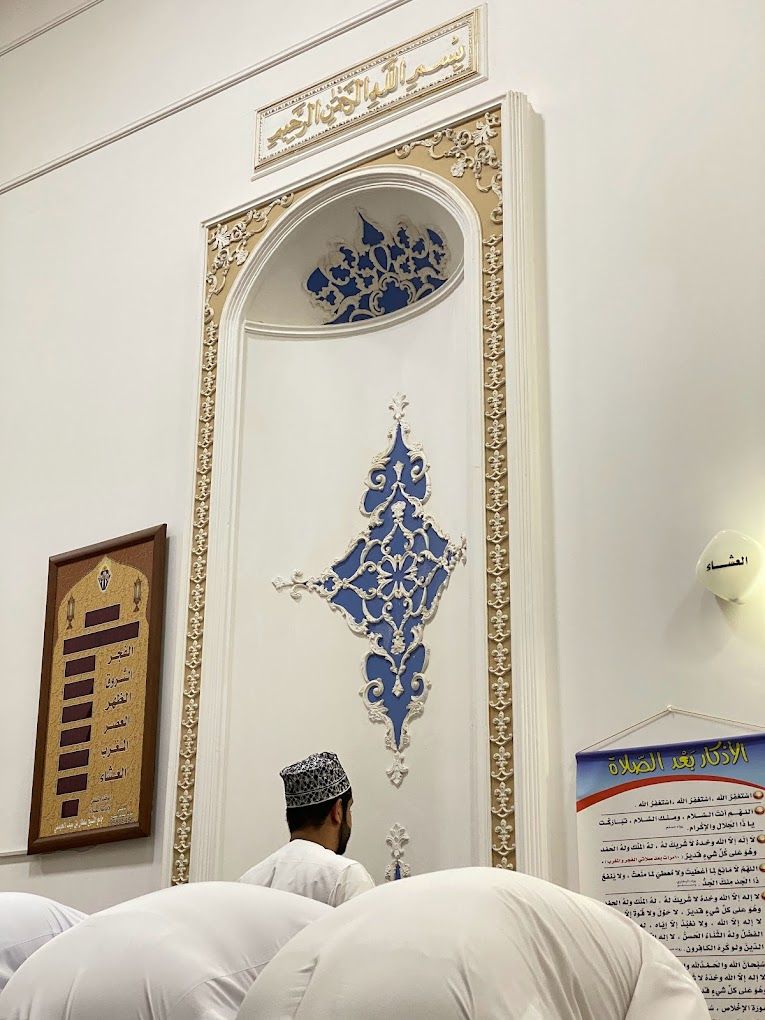 A photograph of Sheikh Sultan bin Saif Al Hosani Mosque