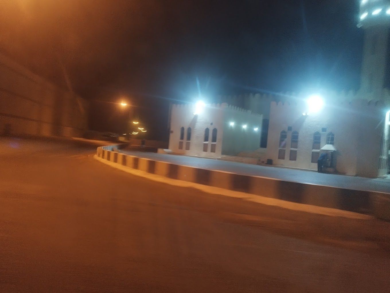 A photograph of Sheikh Sultan bin Saif Al Hosani Mosque