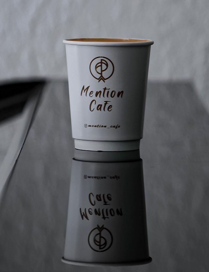 A photograph of Mention cafe