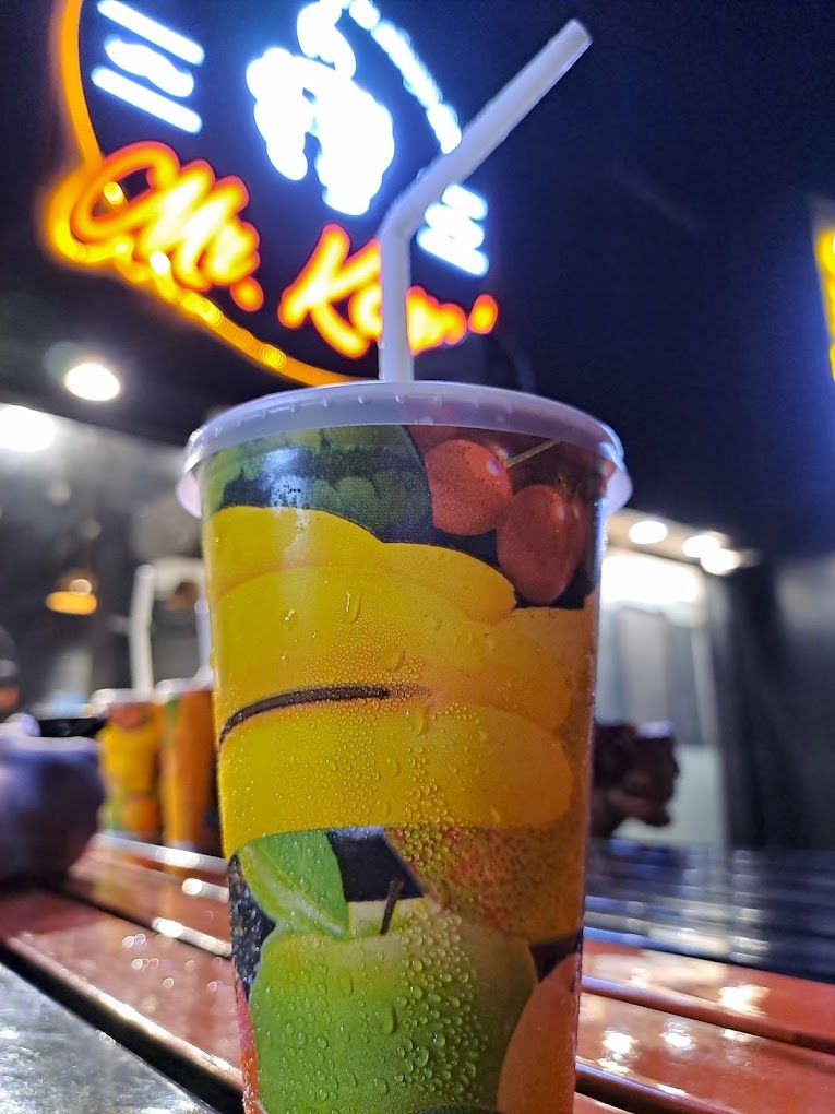A photograph of Mr. Karak