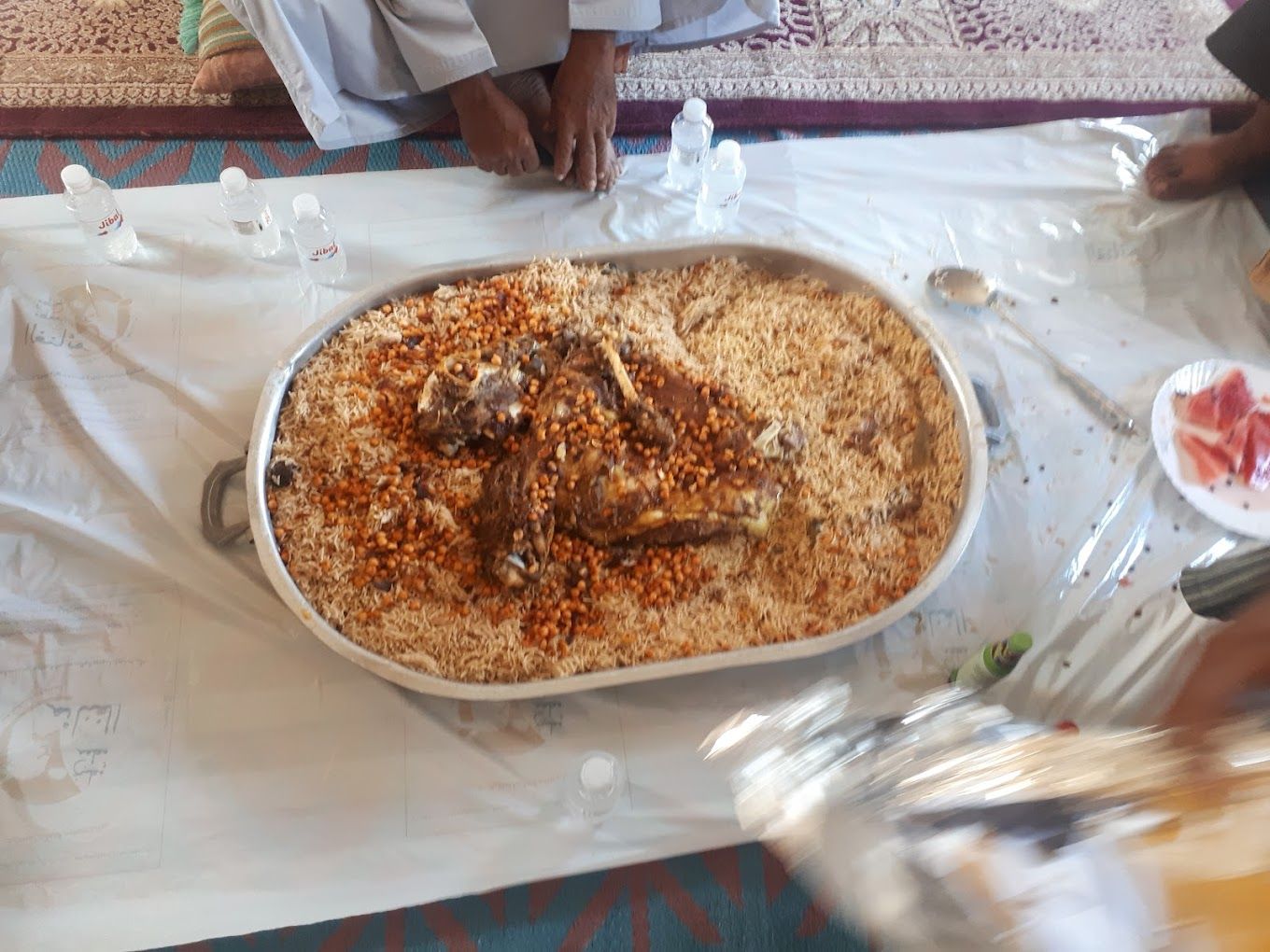 A photograph of Al-Ghanaim Kitchen for Omani cuisine