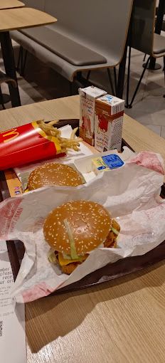 A photograph of McDonald's