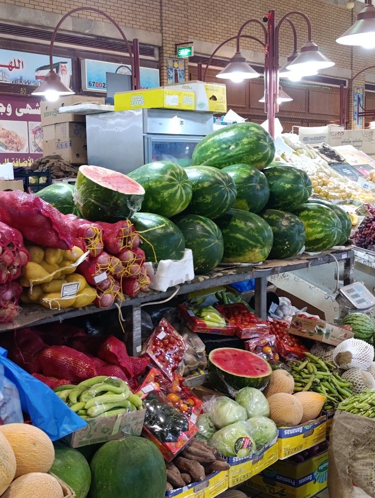 Kuwaiti market for fresh fish