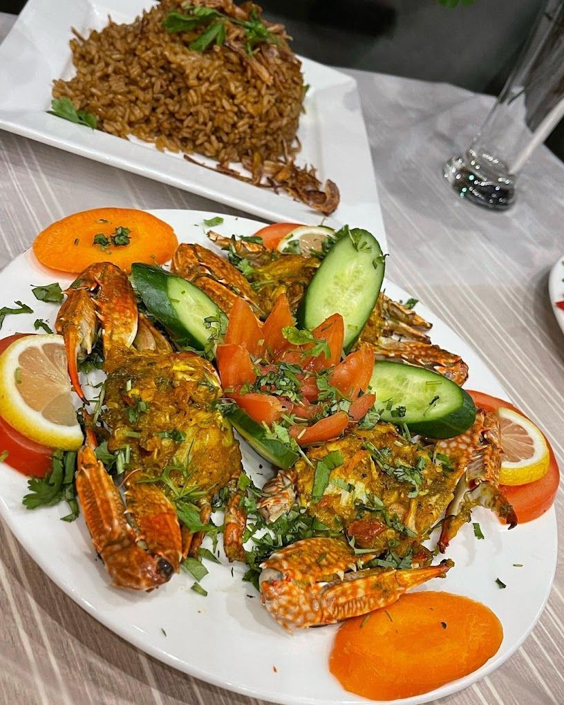 A photograph of Hammour Sharq Restaurant
