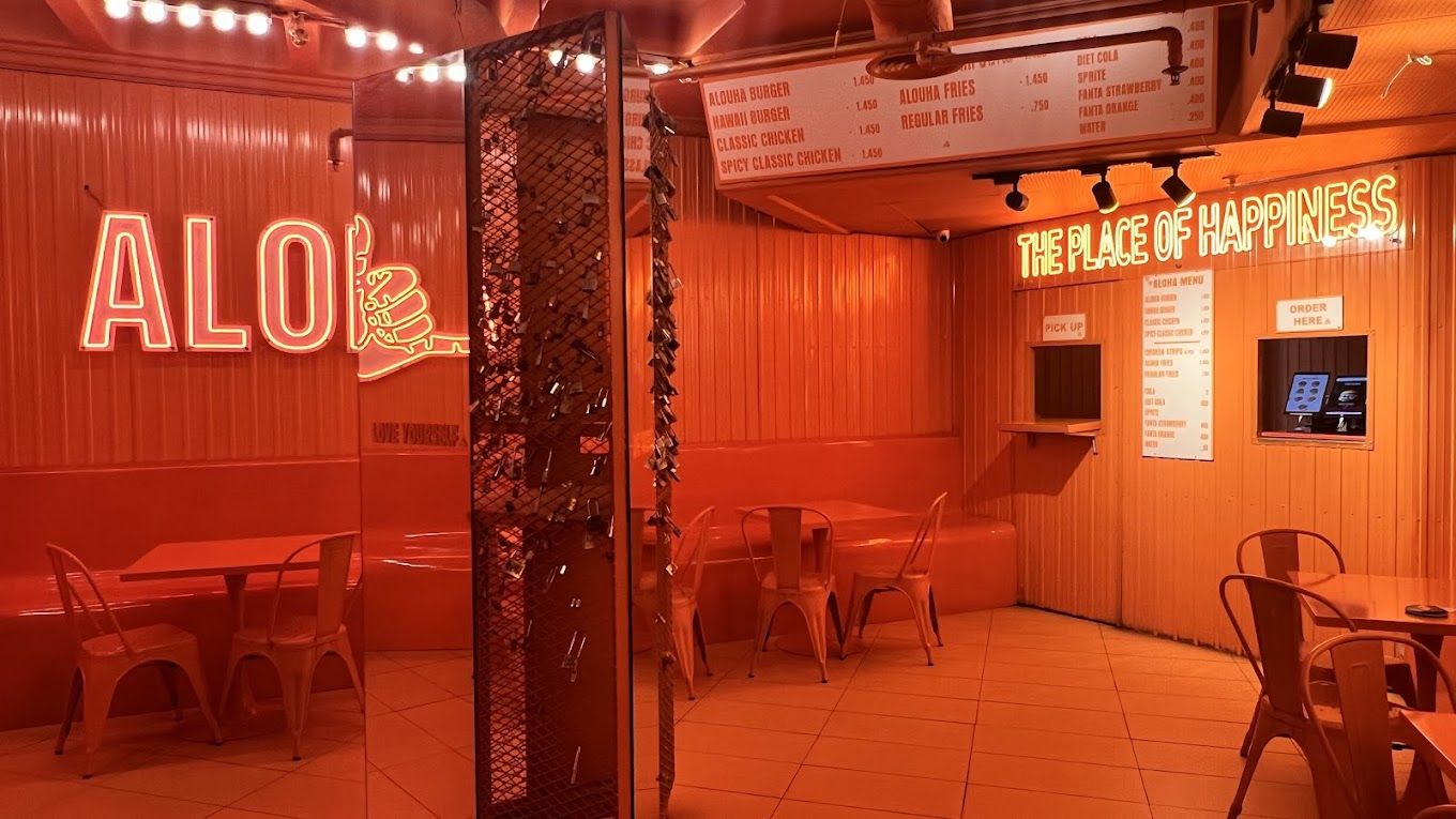 A photograph of Aloha Restaurant