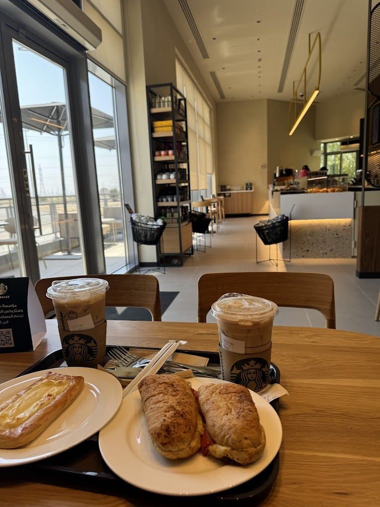 A photograph of Starbucks Café