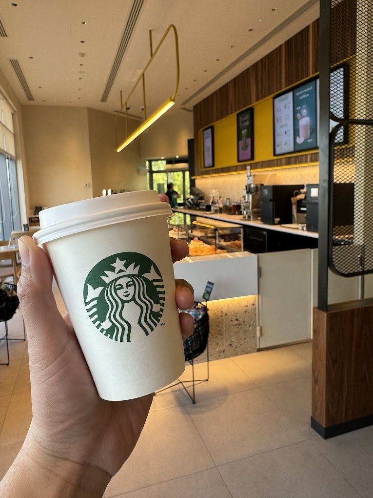 A photograph of Starbucks Café