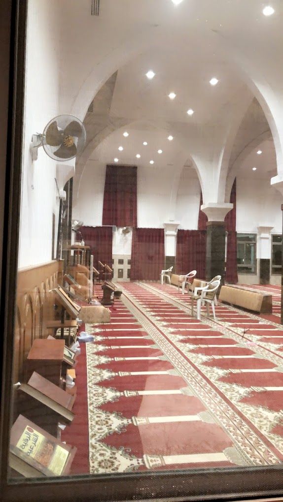 A photograph of Abdullah Al-Mubarak Mosque