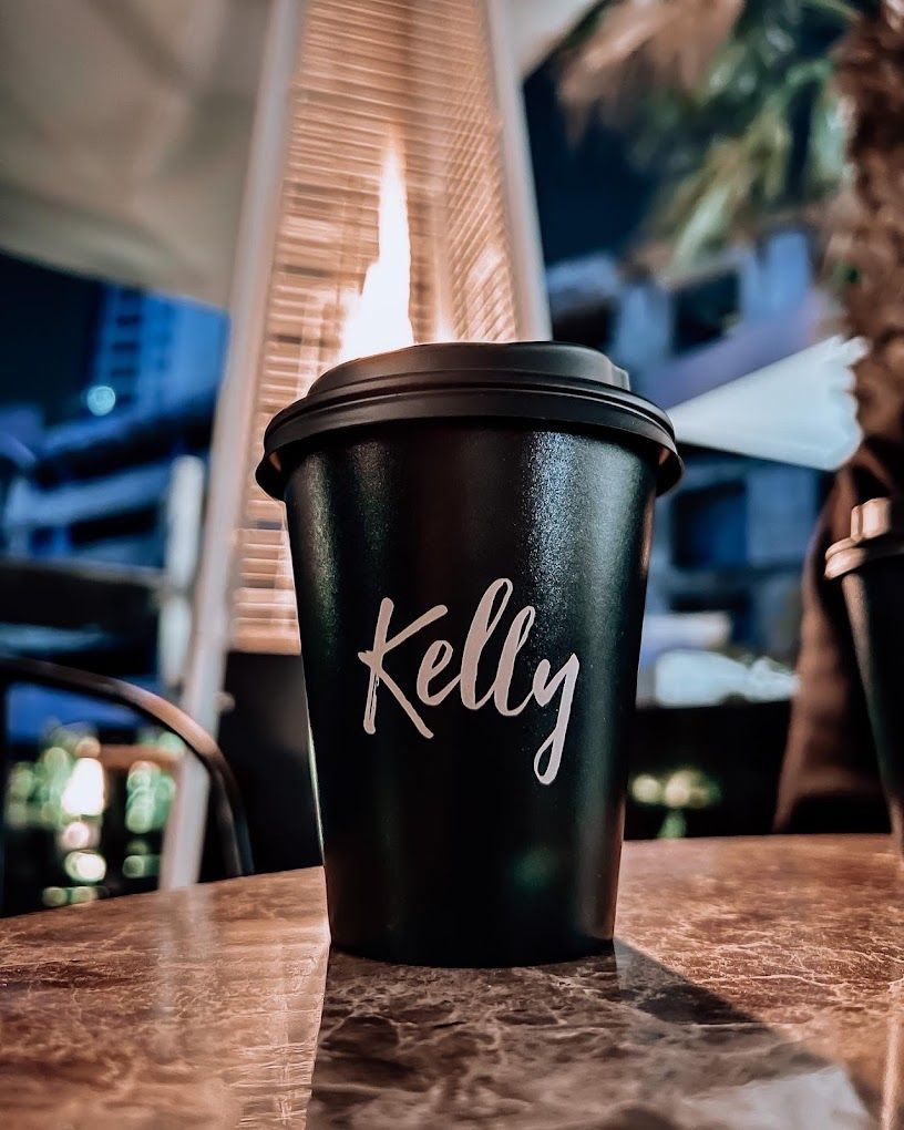 A photograph of Kelly