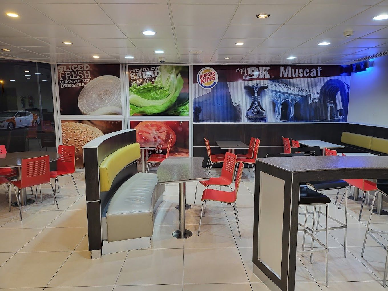 A photograph of Burger King